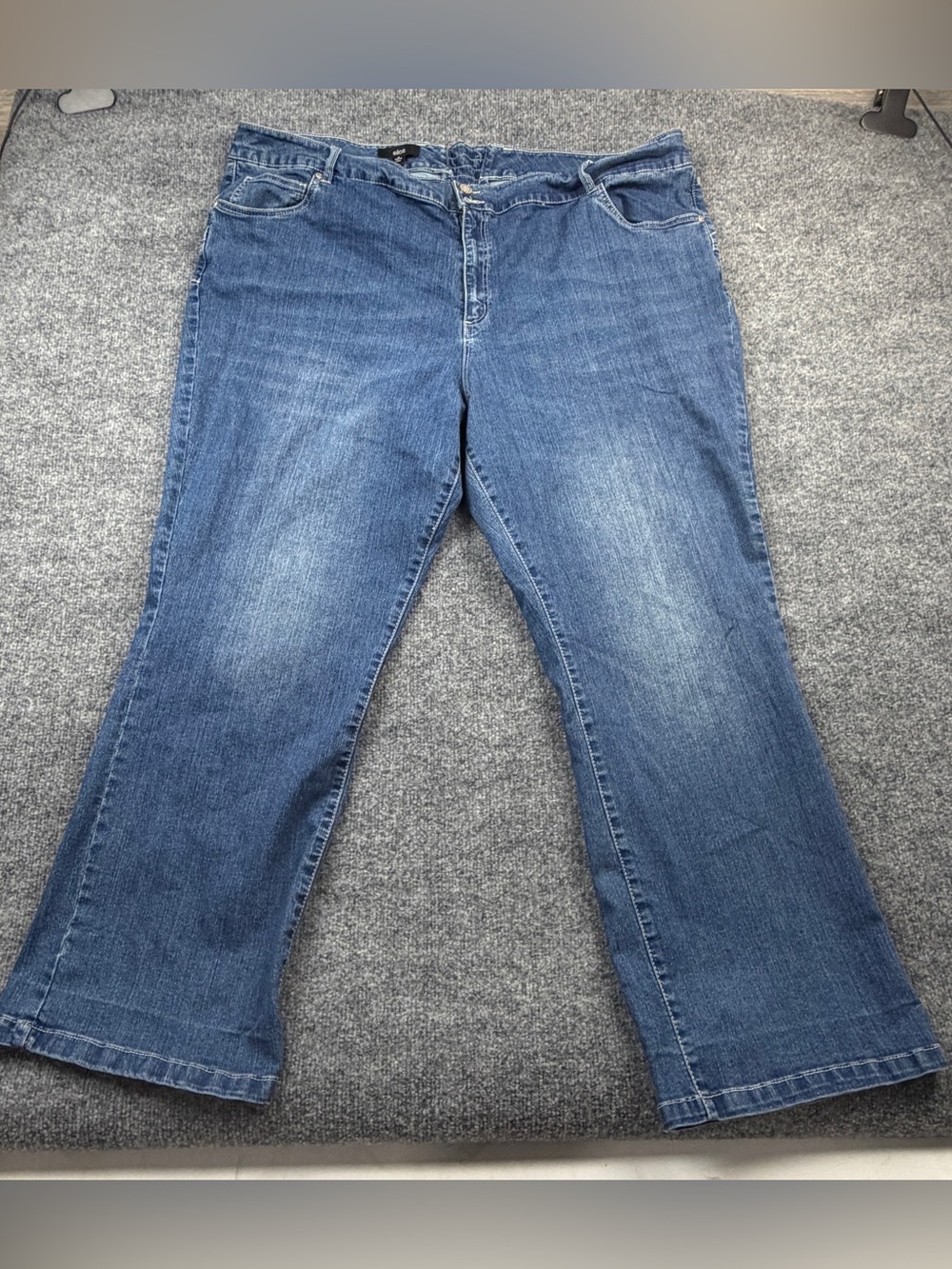Ellos Plus Size Stretch Bootcut Jeans Size 28 Mid-Rise